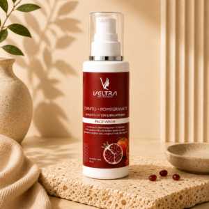 tomato pomegranate face wash for de pigmentation & brightening