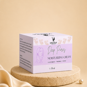 deep ppores moisturizing cream for instant brightness. nourishment radiance