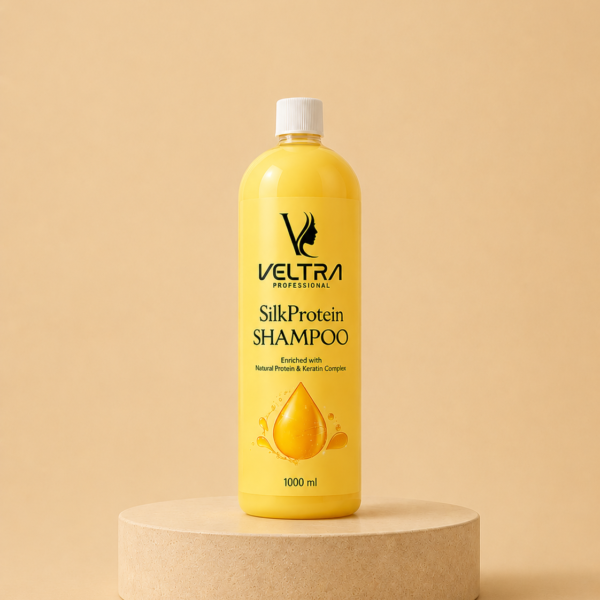 silk protein shampoo enriched with natural protein & kertain complex