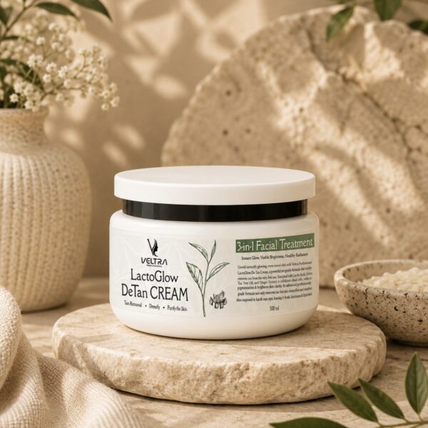 lacto glow detan cream 3 in 1 facial treatment