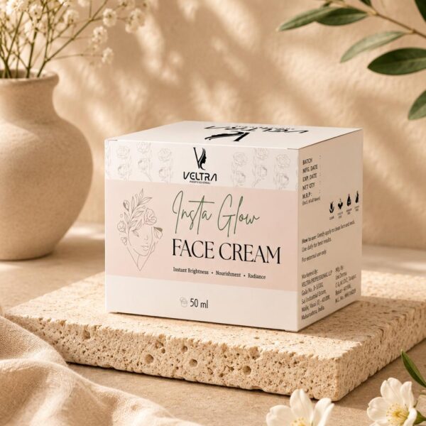 insta glow face cream for instant brightness nourishment radiance